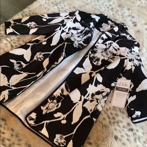 Black and white jacket